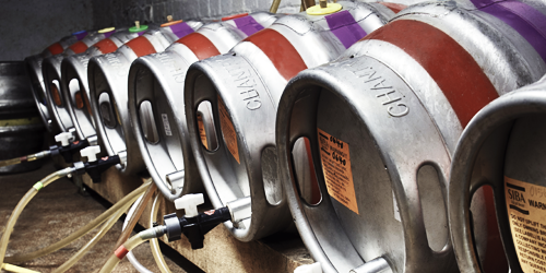 Chantry Brewery Beer Barrels