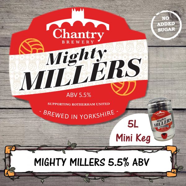 Mighty Millers Real Ale Mini Keg Cask
