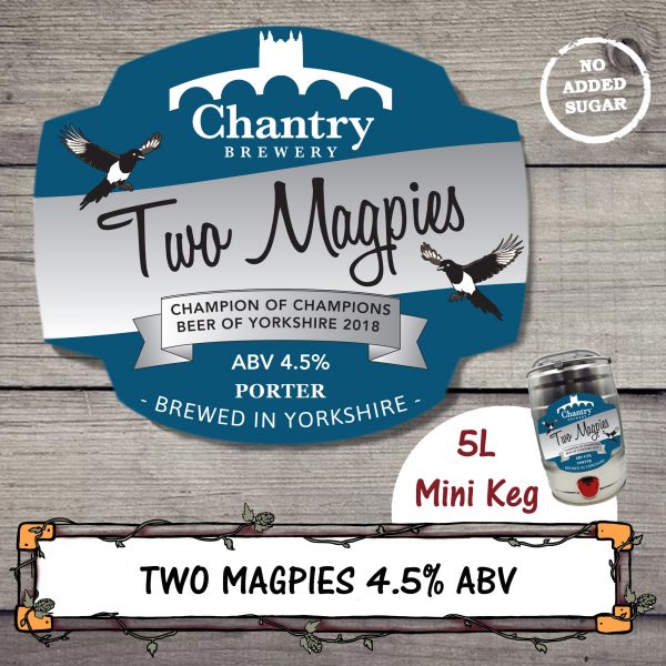 Two Magpies Real Ale Mini Keg