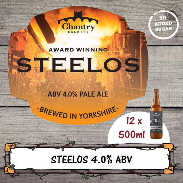 Steelos Pale Ale 4.0 ABV by Chantry Brewery