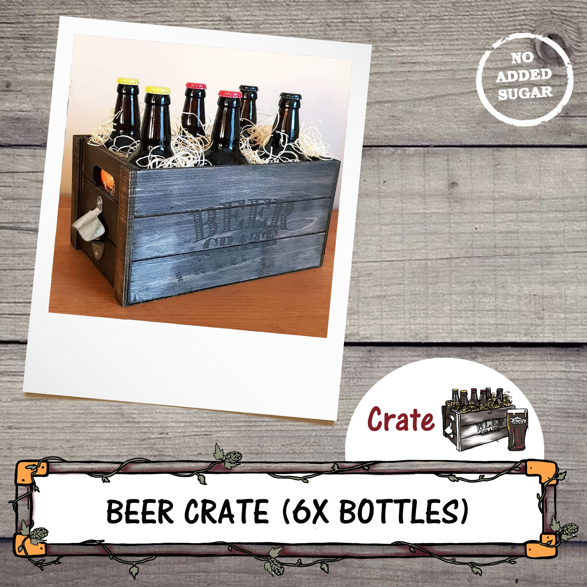 Beer Crate - 6 Bottles