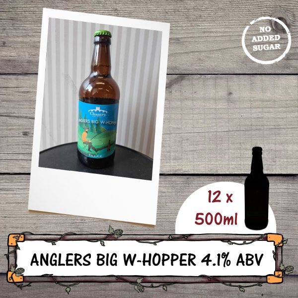 Anglers Big Whopper Pale Ale Beer Bottle by Chantry Brewery