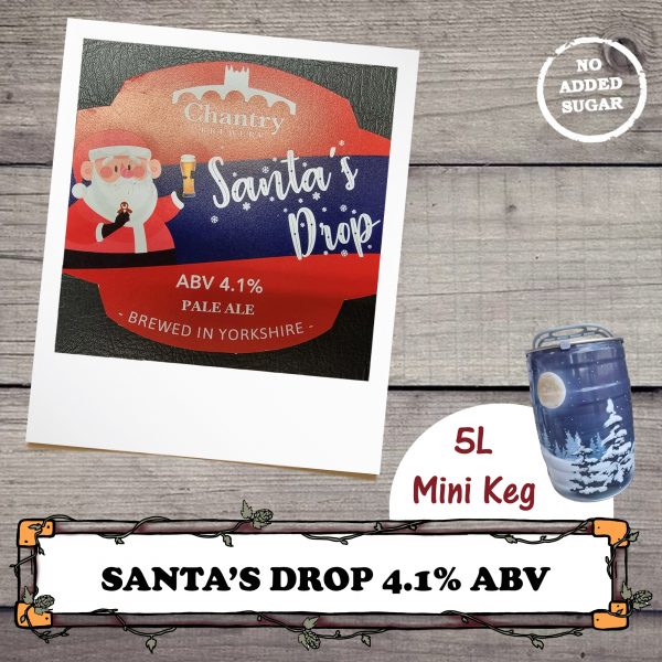 Santa's Drop Pale Ale for Christmas by Chantry Brewery
